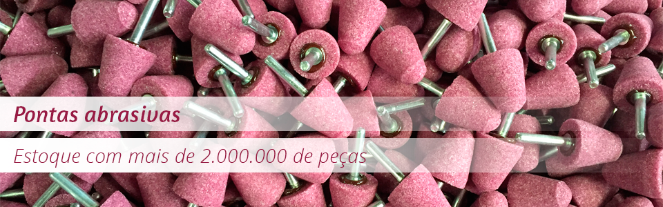 Estoque com mais de 2.000.000 pontas